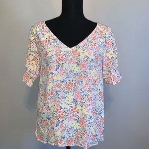 Loft Floral Blouse